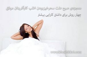 معجزه‌ی صبح علت سحرخیزبودن اغلب کارآفرینان موفق. 4 روش برای داشتن کارایی بیشتر